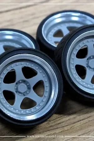 Direct Verzonden Zoom on 1:24 18INCH NISMO LM GT1 RIM SET - modelbouw