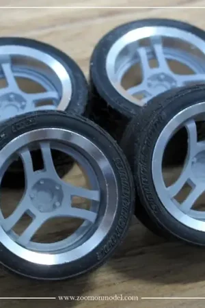 Zoom on 1:24 20INCH ADVAN SUPER RACING V2 RIM SET - modelbouw Koop Vandaag