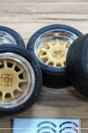 Beste Prijs Zoom on 1:24 16INCH WORK EMOTION RS11 RIM SET - modelbouw