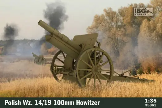 Ibg Models 1:35 Polish Wz 14/19 100Mm Howitzer - modelbouw Gratis Retour