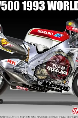 Beemax 1:12 Suzuki Rgv500 1993 World Champion - modelbouw Speciale Aanbieding