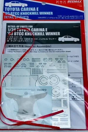 Beemax 1:24 Toyota Carina E 1993 - modelbouw Flitsaanbieding