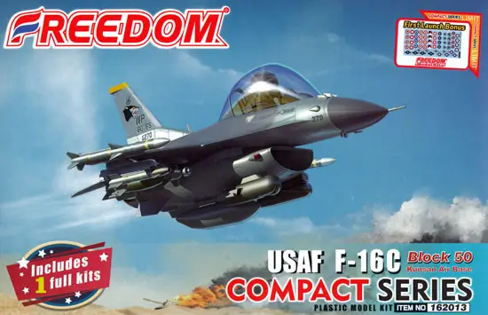 Freedom Model Kits Compact Serie F16C Usaf Block 50 - modelbouw Betaalbaar