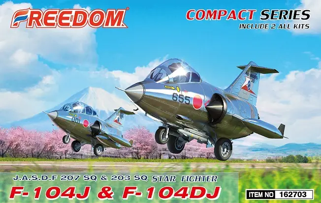 Shop Nu Freedom Model Kits Compact Series F-104J And F-104Dj #162703