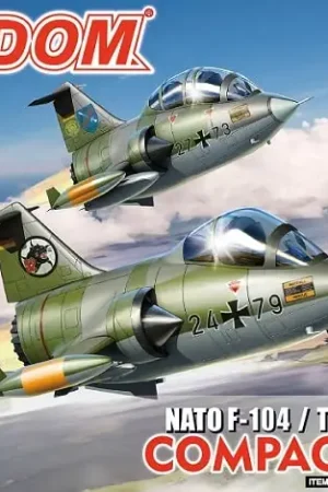 Dagaanbieding Freedom Model Kits Compact Serie F-104 And Tf-104 Star Fighter - modelbouw