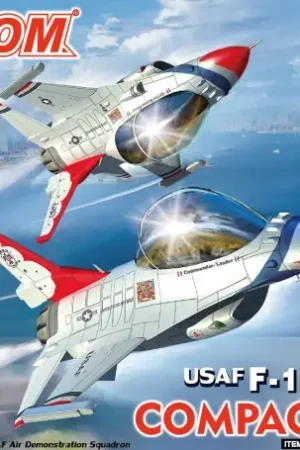 Weekendaanbieding Freedom Model Kits Compact Serie F-16C And D Usaf Thunder Birds #FMK162714
