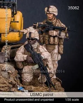 Koop Vandaag Mantis Miniatures 1:35 Usmc Patrol Set - modelbouw