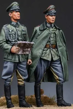 Mantis Miniatures 1:35 Wehrmacht Officers Set - modelbouw Gereduceerde Prijs