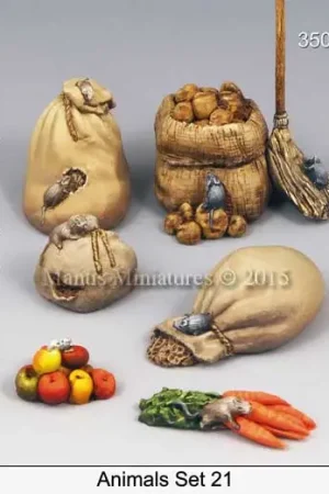 Korting Mantis Miniatures 1:35 Animals Set 21 - modelbouw