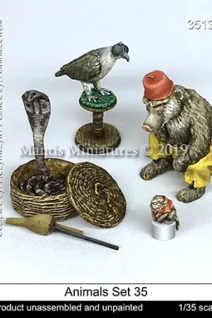 Mantis Miniatures 1:35 Animals Set 35 - modelbouw Lage Prijs