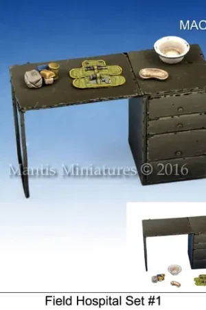 Mantis Miniatures 1:35 Field Hospital Set 1 - modelbouw Seizoensaanbieding