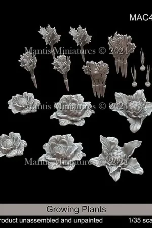 Direct Beschikbaar Mantis Miniatures 1:35 Growing Plants - modelbouw