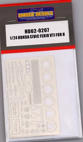 Hobby design 1:24 HONDA CIVIC FERIO VTI - modelbouw Alleen Vandaag