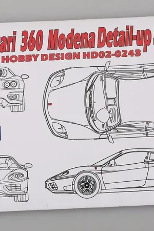Meest Verkocht Hobby design 1:24 FERRARI 360 MODENA - modelbouw