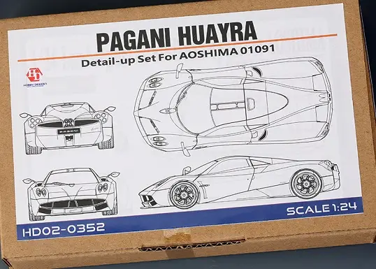Beperkt Aanbod Hobby design 1:24 PAGANI HUAYRA - modelbouw