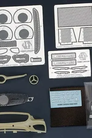 Tijdelijk Beschikbaar Hobby design 1:24 MERCEDES AMG GT FOR REVELL - modelbouw
