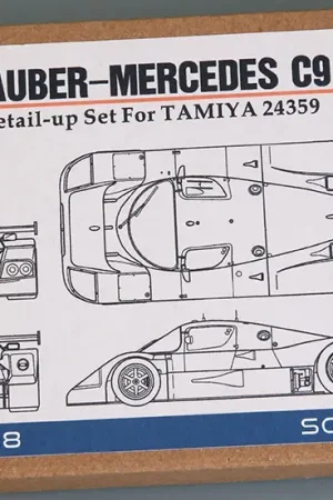 Hobby design 1:24 SAUBER MERCEDES C9 - modelbouw Tijdelijk Beschikbaar