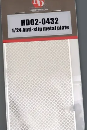 Hobby design 1:24 ANTI-SLIP METAL PLATE - modelbouw Merkproduct