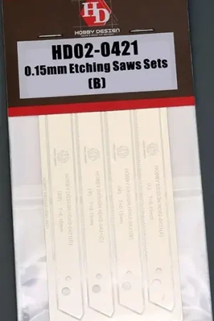 Korting Hobby design 0.15MM ETCHING SAWS SETS B - modelbouw