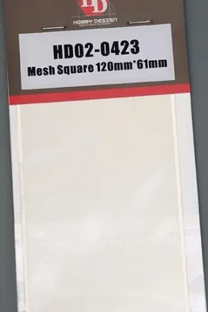 Hobby design MESH SQUARE 120MM X 61MM - modelbouw Weekendaanbieding