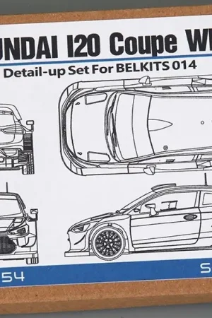 Hobby design 1:24 HYUNDAI I20 COUPE WRC - modelbouw Bestseller