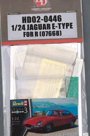 Op = Op Hobby design 1:24 JAGUAR E-TYPE - modelbouw