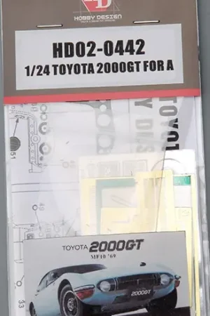 Seizoensaanbieding Hobby design 1:24 TOYOTA 2000GT - modelbouw