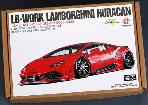 Koop Online Hobby design 1:24 LB-WORK LAMBORGHINI HURACAN - modelbouw