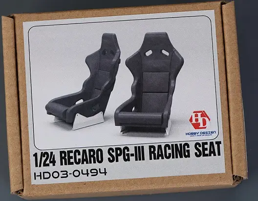 Hobby design 1:24 RECARO SPG-III RACING SEAT - modelbouw Superprijs