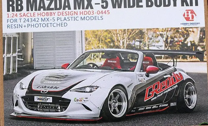 Hobby design 1:24 MAZDA MX-5 WIDE BODY - modelbouw Koopje