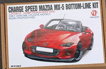 Hobby design 1:24 CHARGE SPEED MAZDA MX-5 BOTTOM LINE - modelbouw Shop Nu