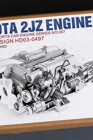 Hobby design 1:24 TOYOTA 2JZ ENGINE KIT - modelbouw Must-Have