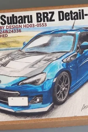 Hobby design 1:24 S-CRAFT SUBARU BRZ FOR TAM24324 & 24336 - modelbouw Favoriet