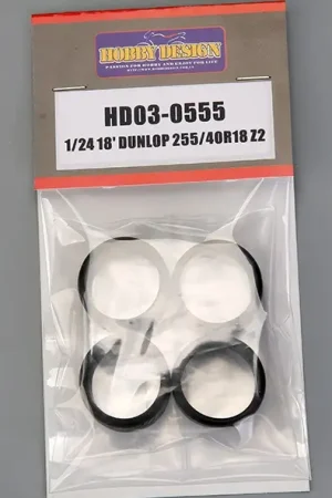 Koop Vandaag Hobby design 1:24 18" DUNLOP 225/40R18 Z2 - modelbouw