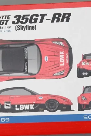 Tijdelijk Beschikbaar Hobby design 1:24 LB SILHOUETTE GT 35GT-RR SKYLINE - modelbouw
