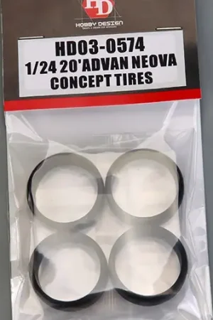 Hobby design 1:24 20" ADVAN NEOVA CONCEPT TIRES - modelbouw Meest Verkocht