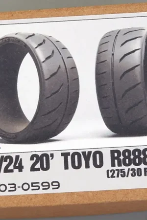 Hobby design 1:24 20" TOYO R888R (275/30 R20) TIRES - modelbouw Alleen Vandaag