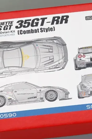 Hobby design 1:24 LB SILHOUETTE WORKS GT 35GT RR COMBAT STYLE - modelbouw Must-Have
