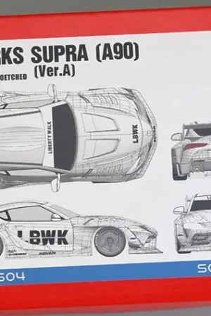 Hobby design 1:24 LB-WORKS SUPRA A90 VERSION A - modelbouw Alleen Vandaag