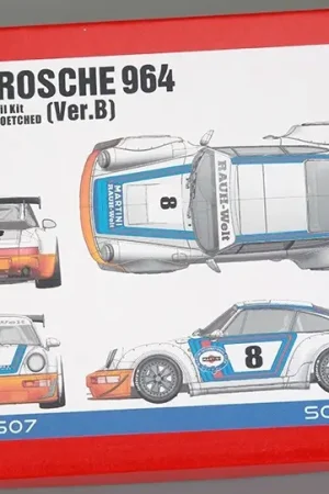 Hobby design 1:24 RWB PORSCHE 964 VERSION B - modelbouw Hoge Kwaliteit
