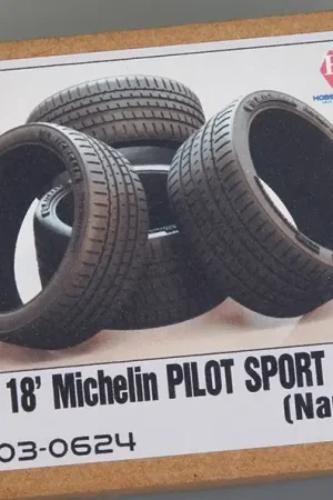 Hobby design 1:24 18INCH MICHELIN PILOT SPORT CUP 2 TIRES NARROW - modelbouw Exclusieve Aanbieding