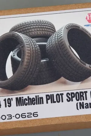 Hobby design 1:24 19INCH MICHELIN PILOT SPORT CUP 2 TIRES NARROW - modelbouw Dagaanbieding