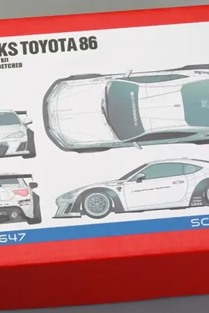 Direct Beschikbaar Hobby design 1:24 LB WORKS TOYOTA 86 - modelbouw