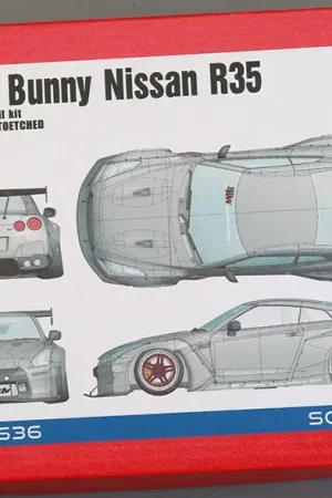 Hobby design 1:24 ROCKET BUNNY NISSAN R35 - modelbouw Hoge Kwaliteit