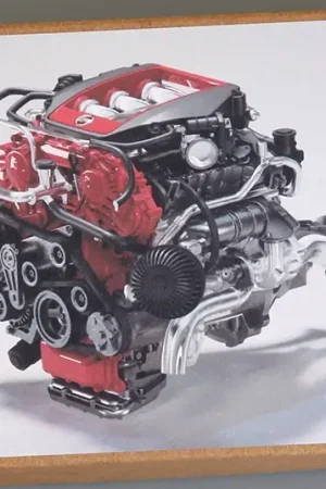 Korting Hobby design 1:24 NISSAN R35 ENGINE VR38DETT - modelbouw