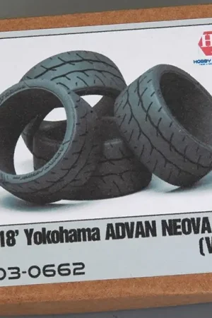 Speciale Aanbieding Hobby design 1:24 18INCH YOKOHAMA ADVAN NEOVA AD09 WIDE - modelbouw