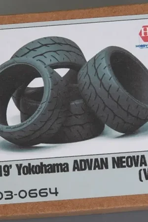 Superprijs Hobby design 1:24 19INCH YOKOHAMA ADVAN NEOVA AD09 WIDE - modelbouw