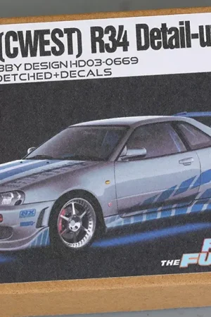 Hobby design 1:24 NISSAN (CWEST) R34 - modelbouw Beste Prijs
