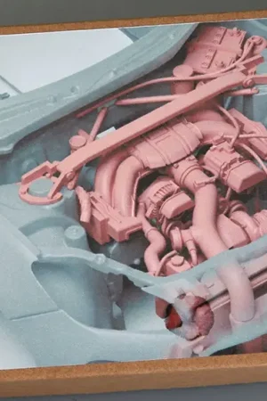 Betaalbaar Hobby design 1:24 GR86 TURBO CHARGER AND ENGINE DETAIL-UP - modelbouw