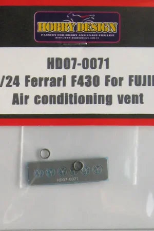 Hobby design 1:24 FERRARI F430 AIR CONDITIONING - modelbouw Merkproduct